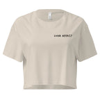 Chair Beers women's Colorado mountain crop top
