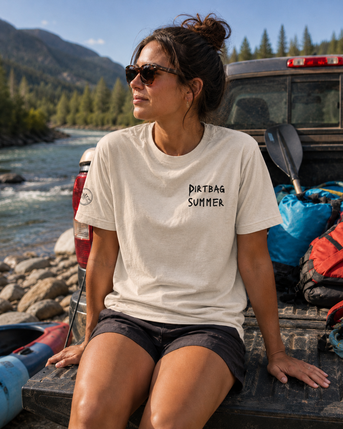 dirtbag summer ladies tee
