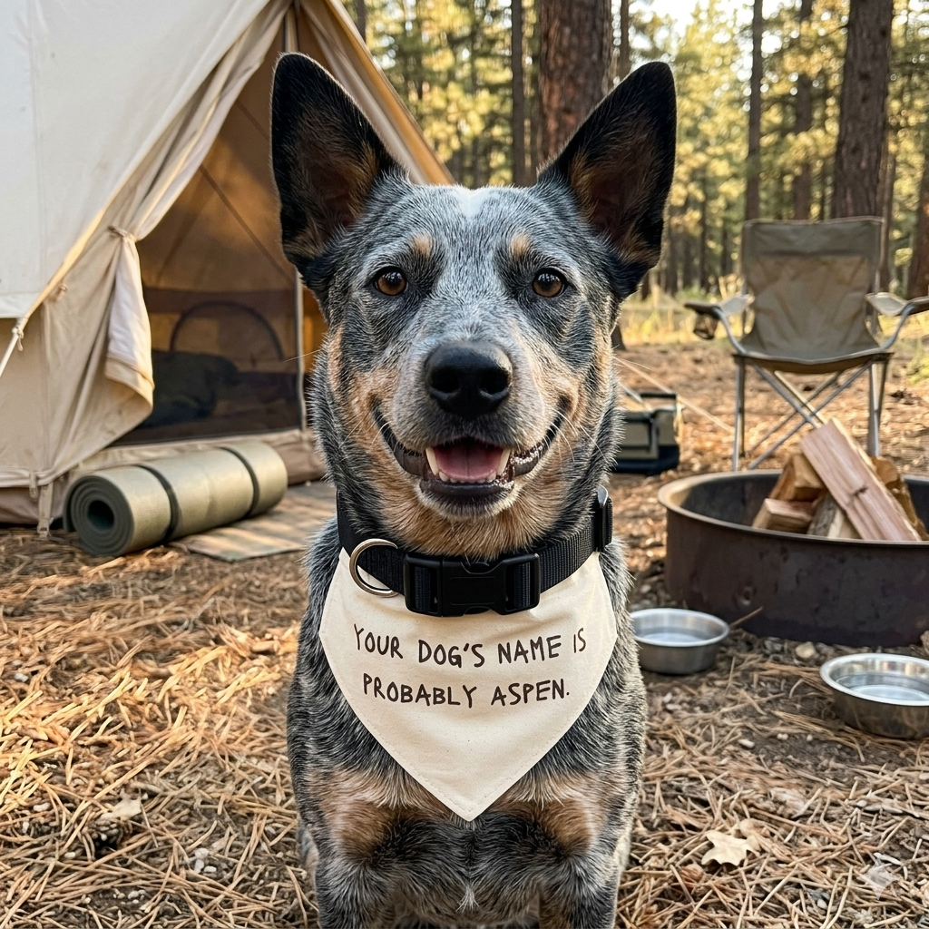 Pet bandana collar - aspen (S)