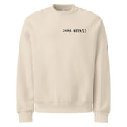 Chair Beers oversized mountain crewneck sweatshirt
