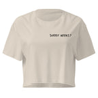 Summit Beers women's 14er hiking crop tee